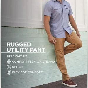 NWT, Wrangler Men's Rugged Extra Pocket Utility Pants, 2-Pack,40x30